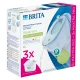 Vandens filtravimo ąsotis Brita Style eco, 2.4 l, mėlynas, su 3 MAXTRA PRO kasetėmis
