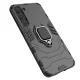 Dėklas Samsung Galaxy S23+ Ring Armor su žiedu ir stovu, juodas