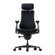 LiberNovo Omni Dynamic ergonominė žaidimų kėdė, 45 cm, juoda