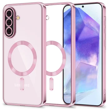 Tech-Protect MagFlex MagSafe dėklas Samsung Galaxy A56 5G, rožinis