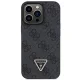 Guess dėklas iPhone 13 / 13 Pro Crossbody 4G Metal Logo, juodas