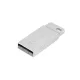 USB atmintinė Verbatim Metal Executive 64 GB, sidabrinė
