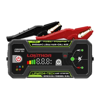 Automobilinis užvedėjas LOKITHOR J1350 Pro 1350A 25.6Wh