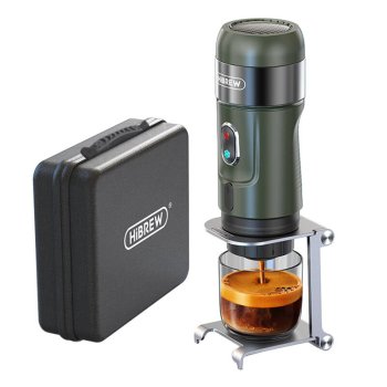 Nešiojamas kavos aparatas 3-in-1 HiBREW H4B_GN, 15 bar