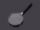 Classic Handheld Magnifying Glass with 100mm Lens and Metal Frame