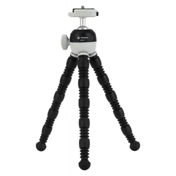 Lankstus trikojis Fotopro UFO3 su rutuline galvute ir išmaniojo telefono laikikliu, juodas