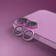 Etteri kameros apsauginis stiklas iPhone 16 / 16 Plus, rožinis