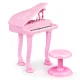 Kids\' Piano Keyboard with Microphone, Stool & MP3 Input