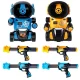 Robot Shooting Target Game with 2 Foam Ball Blaster Guns