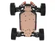 Radijo bangomis valdomas automobilis WLToys 144001, 4x4 (1:14), žalias