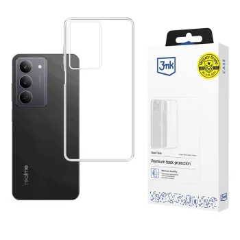 Dėklas „3mk Clear Case“, skirtas „Realme 14x“, skaidrus