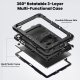 Samsung Galaxy Tab А11+ (SM-X230 / X236) Tech-Protect Solid360 Cover Case, Black