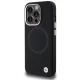 BMW Signature Liquid Silicone MagSafe dėklas skirtas iPhone 15 Pro Max, juodas