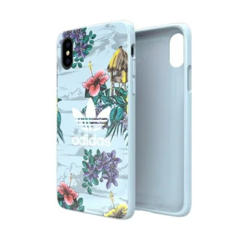 Adidas OR SnapCase Floral dėklas iPhone X / Xs, Pilkas