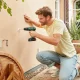 Akumuliatorinis smūginis gręžtuvas-suktuvas Bosch EasyImpact 18V-40 su 2x 2,0 Ah akumuliatoriais ir lagaminu