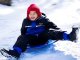 Large Plastic Snow Saucer Sled with Handles 62cm