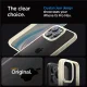 Spigen Crystal Hybrid dėklas iPhone 15 Pro Max, Clear Beige