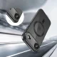 Tech-Protect iPhone 17 Air dėklas MagFlex MagSafe, skaidrus / juodas