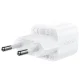 Acefast A77 Mini GaN įkroviklis PD 30W su USB-C laidu, baltas