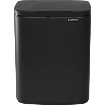 Šiukšliadėžė Brabantia BO 12 L, Matt Infinite Grey