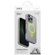 Uniq Combat Active Magclick Charging dėklas, skirtas iPhone 16 Pro Max, pilkas