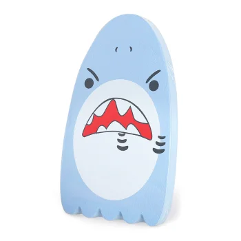 Kids' foam swimming board, up to 20 kg, shark design