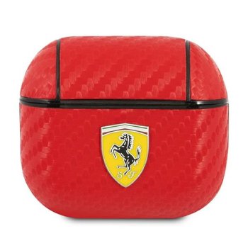 Ferrari FESA3CARE On Track dėklas AirPods 3 ausinėms Raudonas