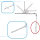 Baby Toddler Side Safety Protective Bed Rail Barrier, 90 cm, Lamb