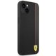 Ferrari dėklas iPhone 14 Plus telefonui On Track Stripe Carbon, juodas
