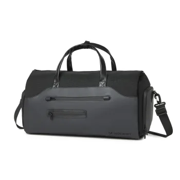 Kelioninis krepšys kostiumui Wozinsky Premium su drėgnu skyriumi 45 l, juodas