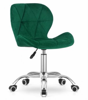 Aksominė biuro kėdė Case AVOLA 135019, žalia