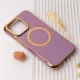TFO Circle Glam Mag dėklas, skirtas iPhone 14 Pro, violetinis