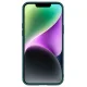 Nillkin CamShield Leather S dėklas iPhone 14 Plus su kameros dangteliu, žalias