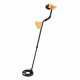 Case MD3010 metalo detektorius su LCD ekranu ir vandeniui atsparia rite, juodas/oranžinis
