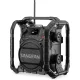 Statybų radijas Sangean U-4X DAB+ FM Bluetooth IP65, juodas