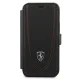 Ferrari Off Track Perforated Wallet Case for iPhone 12 mini Black