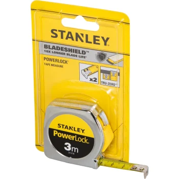 Matavimo ruletė Stanley PowerLock 3 m x 12.7 mm 0-33-218