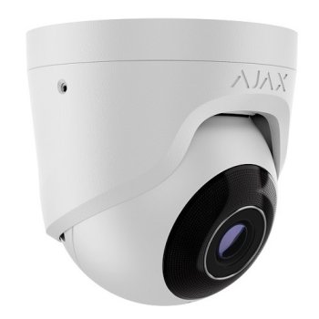 Ajax TurretCam 8MP 2.8mm IP apsaugos kamera, balta