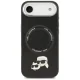 Karl Lagerfeld dėklas iPhone 17 Air Karl & Choupette Pins MagSafe, juodas