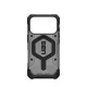 UAG Pathfinder Clear MagSafe dėklas, skirtas iPhone 17 Pro - Pilkas/Juodas