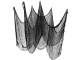 Artificial Large Black Spider Web Halloween Decoration 2 Pieces