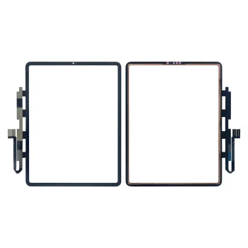 Jutiklinis stiklas iPad Pro 12.9" 5 kartos 2021, juodas