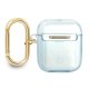 „Guess Strap Collection“ dėklas „Apple AirPods“ ausinėms, mėlynas