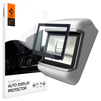 Spigen Glas.tR Slim Tempered Glass for Tesla Model X 2022 / Model S 2021, Black