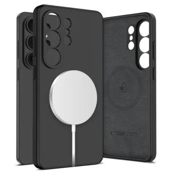 Tech-Protect Silicone MagSafe dėklas Samsung Galaxy S26 Ultra, juodas