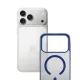 3mk Frosty MagCase dėklas iPhone 17 Pro, mėlynas