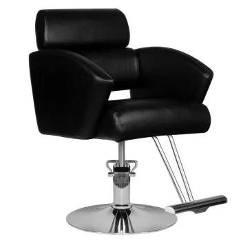 Hair System HS02 Hairdressing Chair, Black