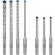 Grąžtų komplektas Bosch EXPERT SDS plus-7X, 7 vnt. (5-12 mm)