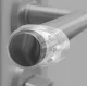 Rubber Door Handle Bumper Wall Protector, Transparent