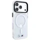 Dėklas BMW M IML Glossy Metal Logo MagSafe telefonui iPhone 18 Pro Max / 17 Pro Max, skaidrus